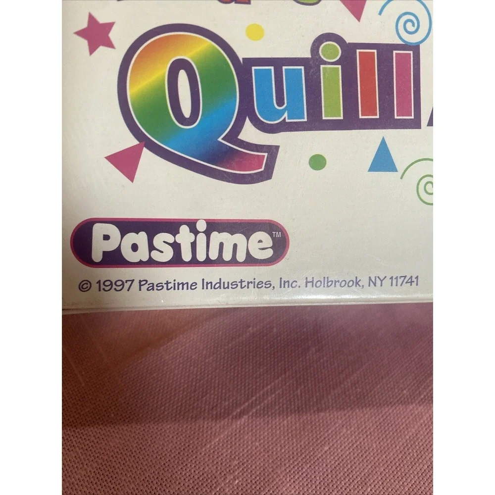 Quill Art Deluxe Set by Pastime (for Ages 8 to Adult) VTG 1997 NEW IN BOX‎